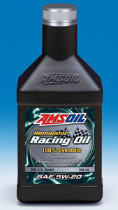 AMSOIL Dominator Synthetic 5W-20 Racing Oil (RD20)
